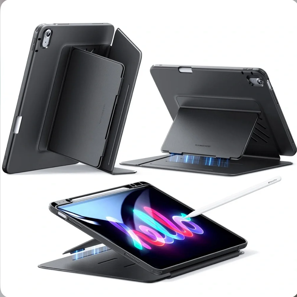 iPad Air 13” Case M3/M2 2025/2024-BLACK